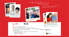 Desktop Screenshot of freiwillig-sozial-engagiert.de